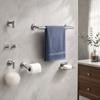 7 Piece SUS304 Stainless Steel Bathroom Hardware Kit Wall Mounted Towel Rack  Bathroom