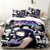 Hyuga Hinata 3pc Set Perfect for Bedroom Use Comfortable Bedding Set Includes a Duvet Cover and Two Pillowcases Ideal Birthday or Christmas Gift