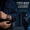 FOXBOX Luxury Waterproof Digital Watch for Men Stainless Steel Sports Countdown LED Display Mens Wristwatches Shockproof+Box