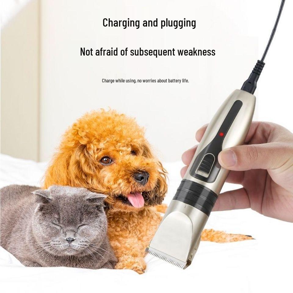 Ηλεκτρική Κουρευτική Μηχανή για Κατοικίδια για Σκύλους και Γάτες - Ξυριστική Μηχανή για Μεγαλόσωμους Σκύλους και Τρίχωμα Ποδιών Τέντι