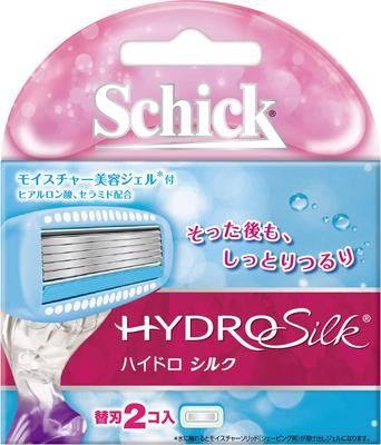 Schick Hydrosilk Replacement Blades Razor (2 Pieces) Women's