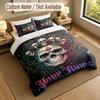 Decorative Artwork Theme Personalized 3Pcs Bedding Set Custom Text & Name 1 Sheet 2 Pillowcases Household Bedding 1pc