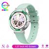 New Fashion Women Smart Watch 360*360 HD Screen Sports Bracelet Custom Dial Heart Rate Voice Call Smartwatch for Android IOS