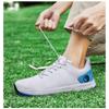 Golf Shoes Men's Waterproof Fixed Shoe Studs Sports Shoes Breathable Lace-up Anti-side Slip Sole Lightweight Men's Shoes