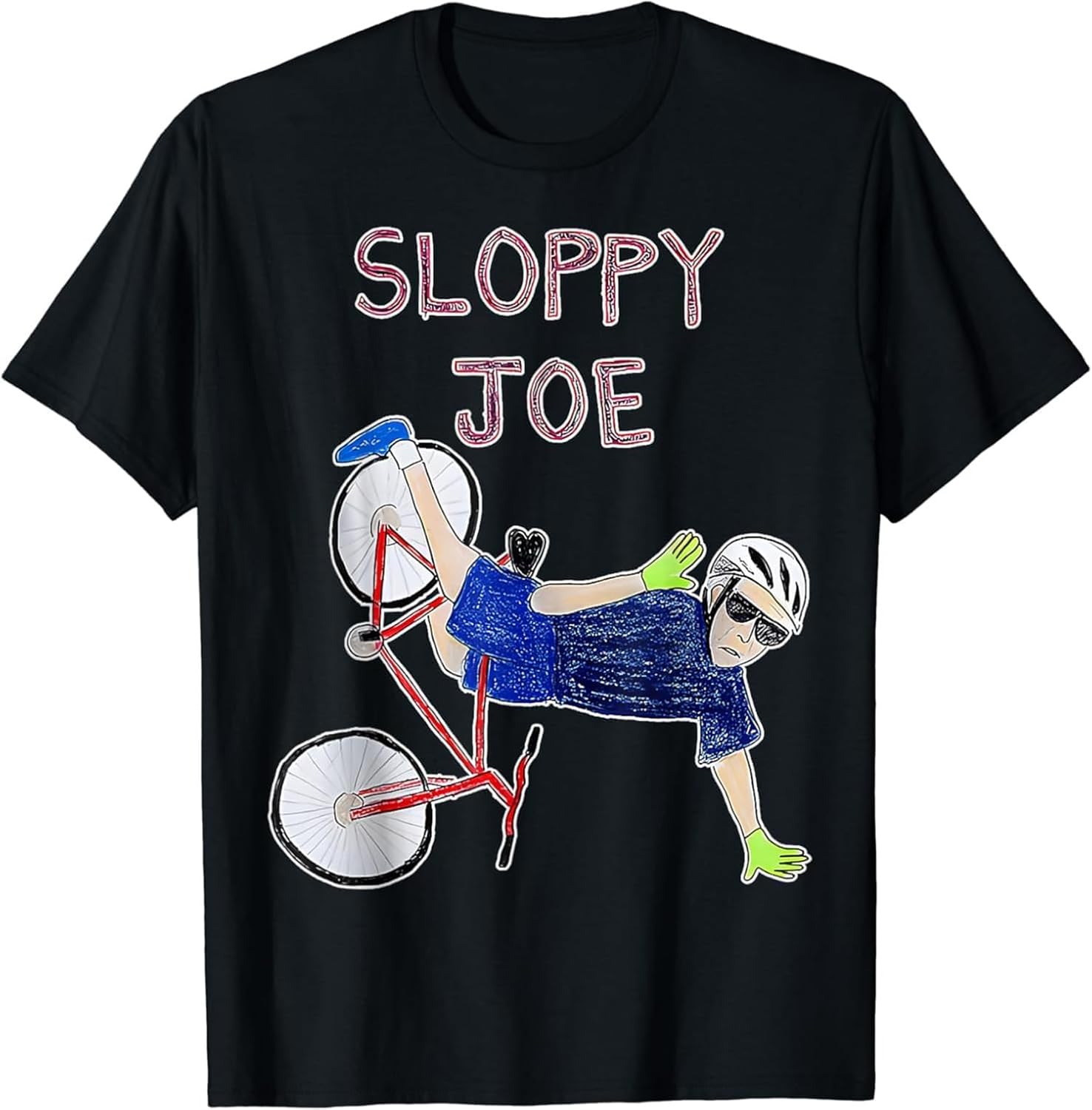 Funny Biden Shirt Biden Funny USA T-Shirt 4XL чёрный