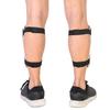 1Pair Soccer Football Breathable Leg Shin  ive Guards Pad Board for Adults (Black)