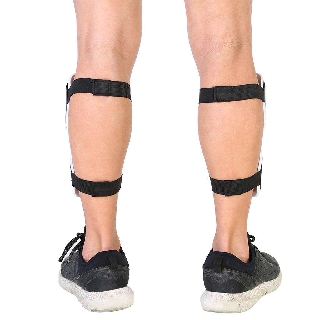 1Pair Soccer Football Breathable Leg Shin  ive Guards Pad Board for Adults (Black)