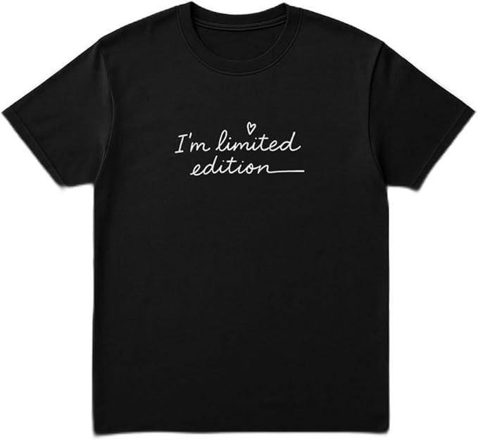 I'm Limited Edition T-Shirt - Unisex Black Tee | Fun Graphic Shirt