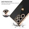 Coque Bandoulière pour Samsung Galaxy S24 Ultra, Souple Motif Cœur Silicone Noir
