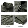MiiOW Men's Casual Stand-Collar Workwear Vest