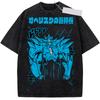 Yu‑Gi‑Oh! Anime Obelisk the Tormentor T-shirt Harajuku Vintage Washed Tees Streetwear Men Women Short Sleeve Cotton T Shirt