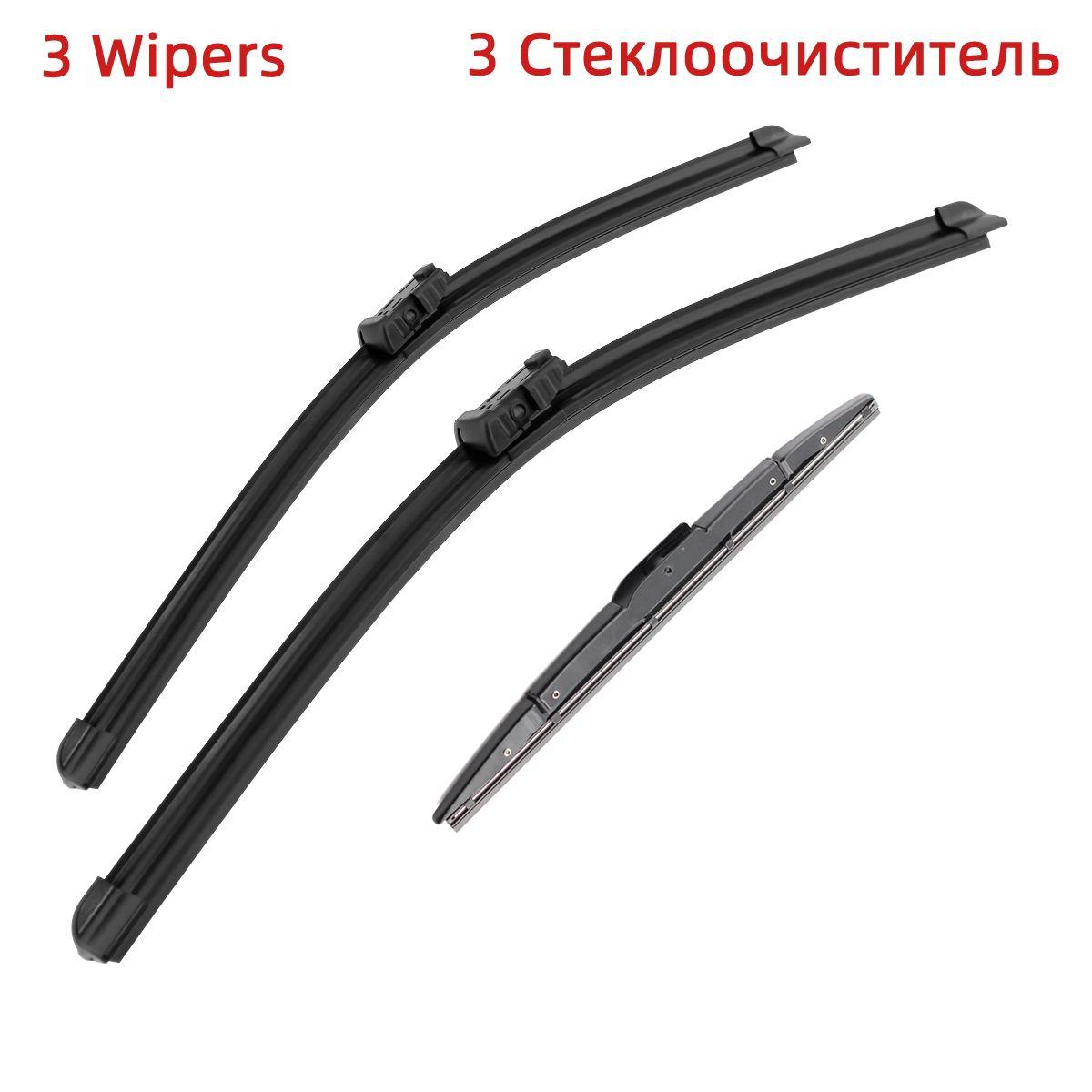 

3 шт. щетки стеклоочистителя для Cadillac SRX 2010-2016 26 17 13 подходят для переднего лобового стекла, щетки для окон, резак, аксессуары2012 2013 2014 2015 2016