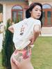 BARREL Nybg Women'S Rosa Oversized Short Sleeve T-Shirt Ivory (B6Swwss051Ivr)