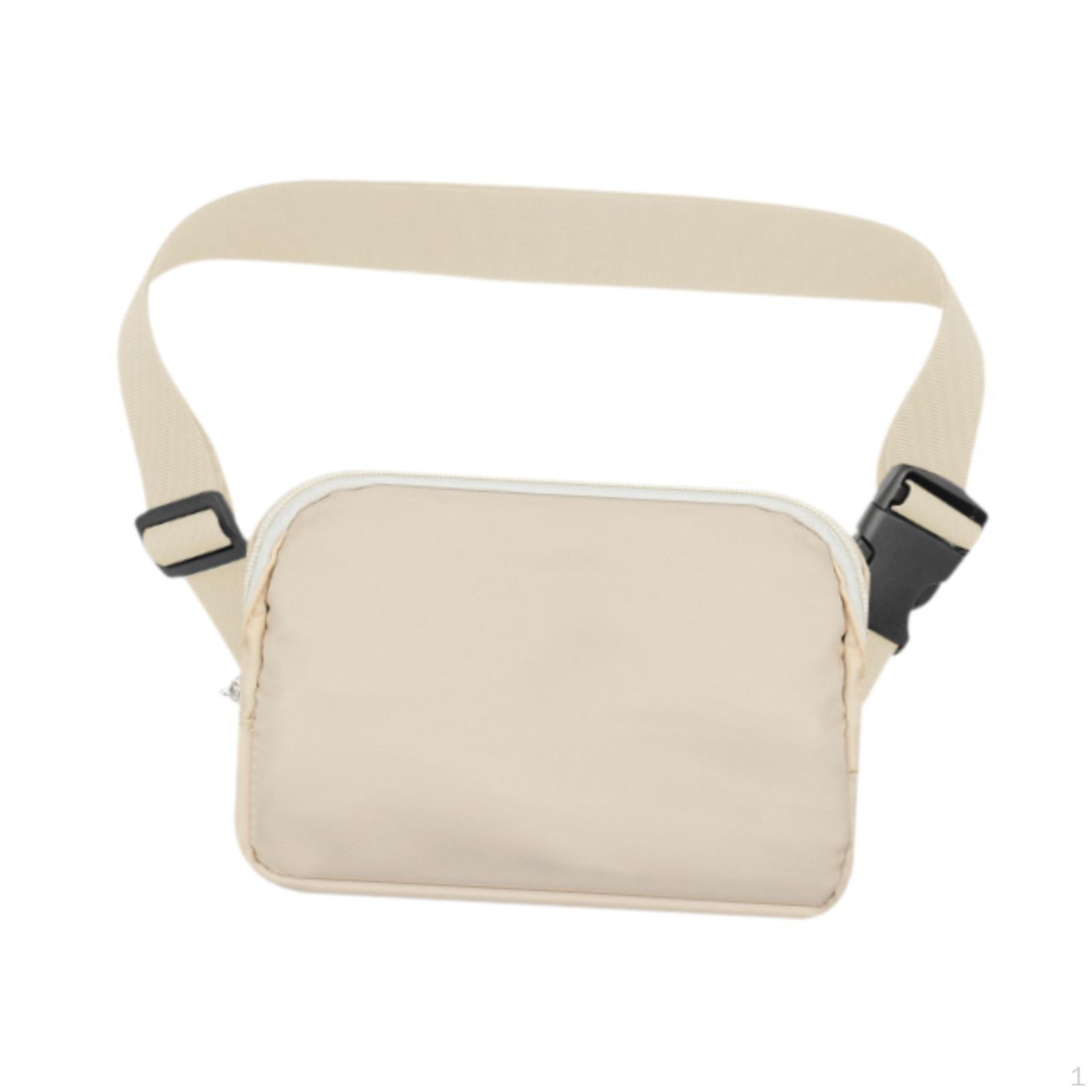 

Сумка через плечо для бега для телефона, удобная для повседневных вещей, водонепроницаемая бежевый