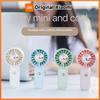 Xiaomi MEET SUN Mini Portable Handheld Cooling Fan USB Rechargeable Silent Desk Fan Small Mute Eyelash Fan for Personal Use