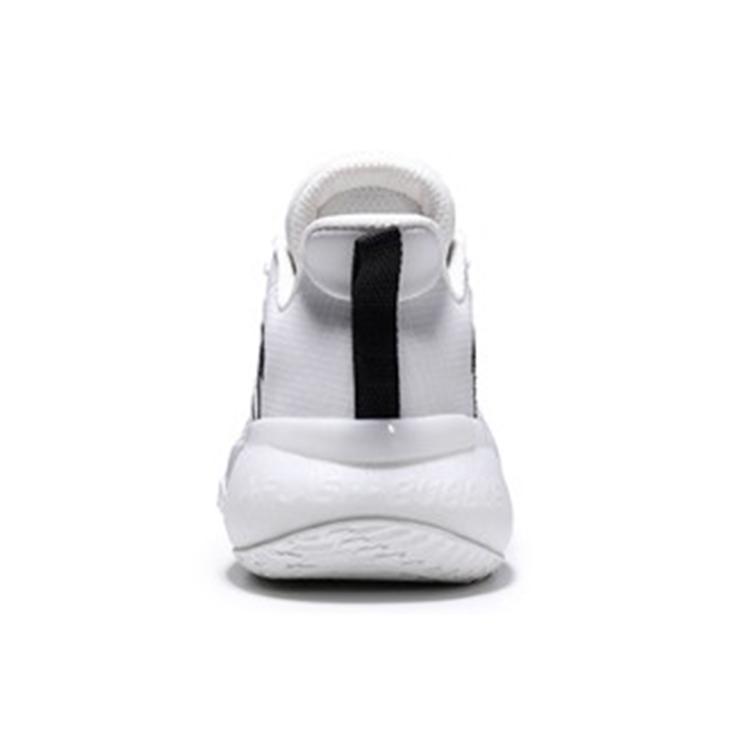 New Anta Cement Busters Low Top Performance Basketball Shoes Men's White Black 112121606S-2