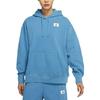 Jordan Flight Sweatshirts Women's Blue Hooded Thickened Regular DQ4604-469