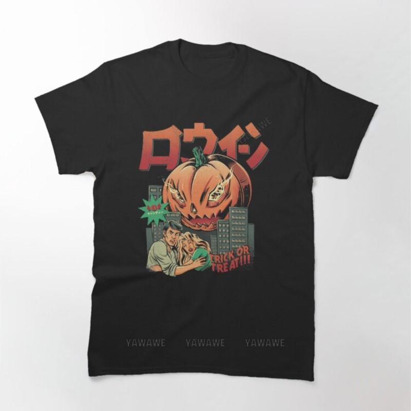 

Hot sale summer teeshirt brand tshirt for men Pumpkinzilla Printed T Shirt male cotton tshirt casual unisex short sleeve tops S