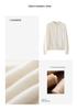 Women's Age-Reducing Cashmere Cardigan – Cozy Autumn/Winter Knit with Stand-Up Collar & Buttons