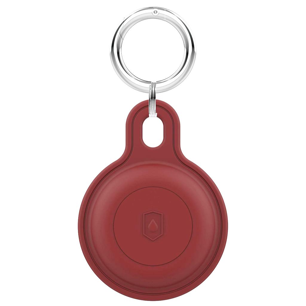 Silicon Keychain for Apple Airtags Case Protective Cover 360° Waterproof Airtag Holder Tracker Accessories AirTag Case Key Ring