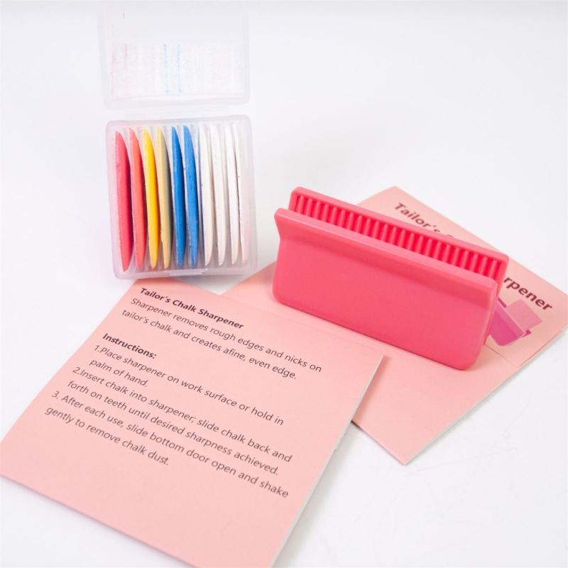 Tailor's Chalk Sharpener Dressmaker Chalk Practical Clothing Cutting Aid Dressmaker Sewing Supplies for Quilting Sewing