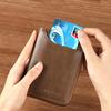 Anti-theft RFID Leather Wallet for Man ID Bank Credit Card Holder Bag Woman Wallets School Teacher Gift Luxury Vintage Zip Purse
