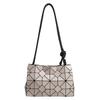 Japanese Small Square Bag Summer Trendy Crossbody Bag Single Shoulder Women's Bag Fashionable Simple Geometric Diamond Splicing Drawstring Bag