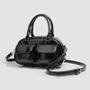 Korean version of trendy niche design underarm baguette bag women's 2025 autumn new shoulder Boston bag bowling bag