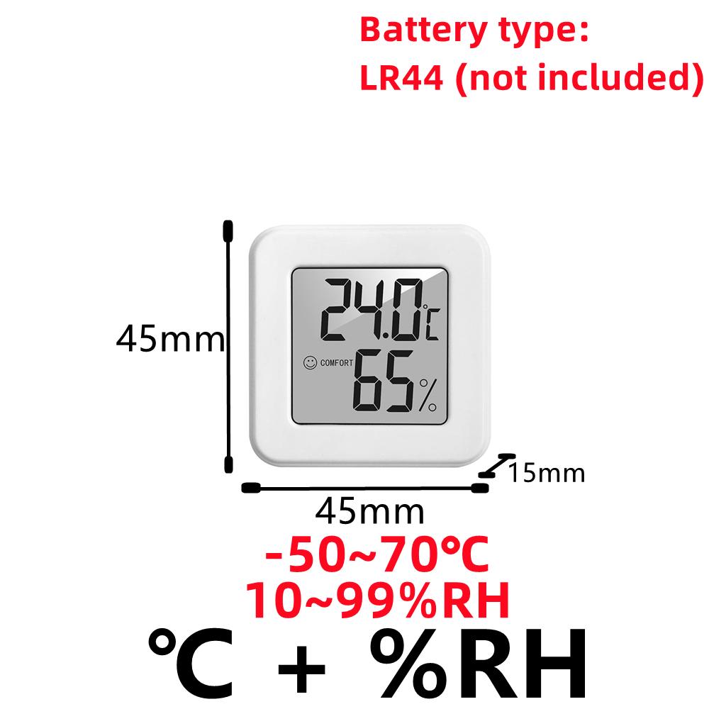 Mini LCD Digitales Thermometer Hygrometer Innenraumtemperatur Feuchtigkeitsmesser Sensor Messgerät Wetterstation