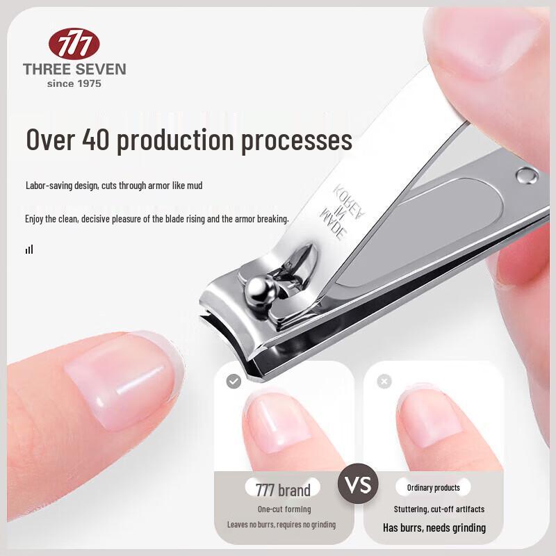 THREE SEVEN TSG-1579 4-Piece Portable Nail Clipper Set