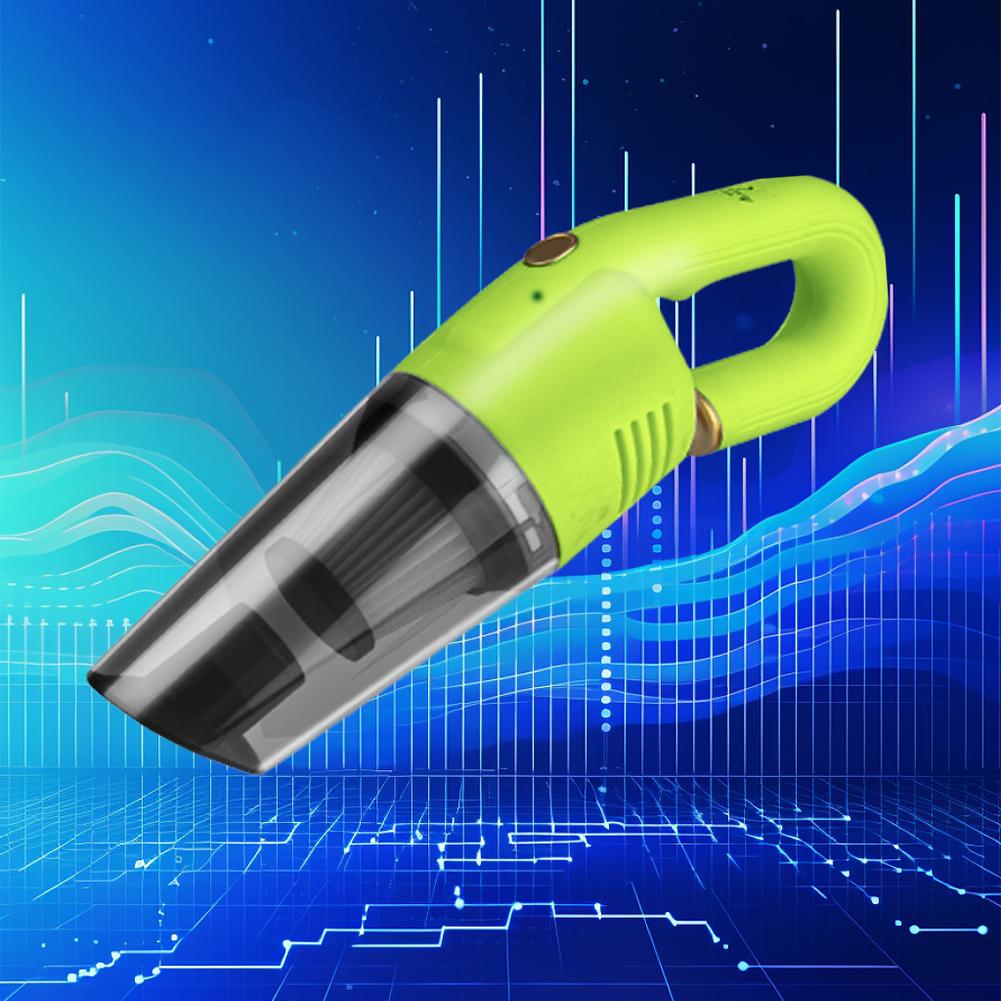 Wireless Car Vacuum Cleaner Strong Suction Powerful Air Duster Dual Use Powerful Portable Cleaning Machine 60W for Car Household