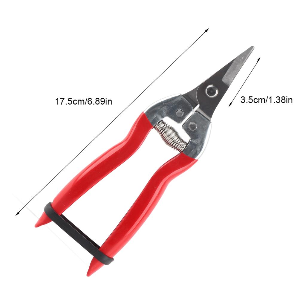 1Pc Sturdy Fruit Tree Bonsai Gardening Pruning Shear Garden Scissors Pruner Tool Curved Blade