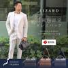 [YOUTA] LIZARD Toyooka Bag Dulles Bag, Made in Japan with Synthetic Leather, Horizontal, Chocolate, XS