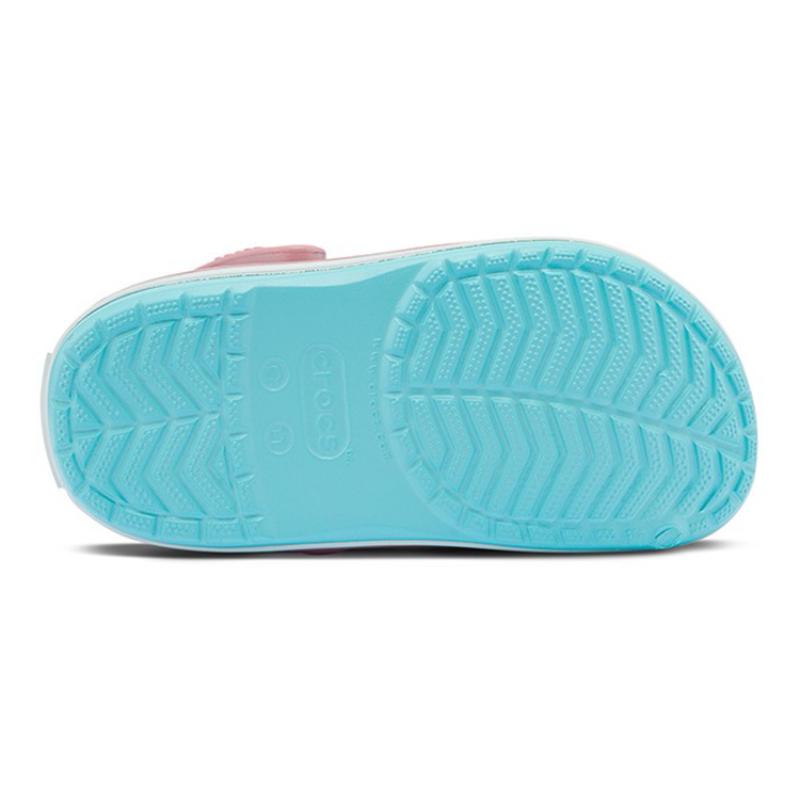Crocs Bayaband Crocband Casual Hole Non-slip and Wear-resistant Children's Sandals in Blue and White Children's Model