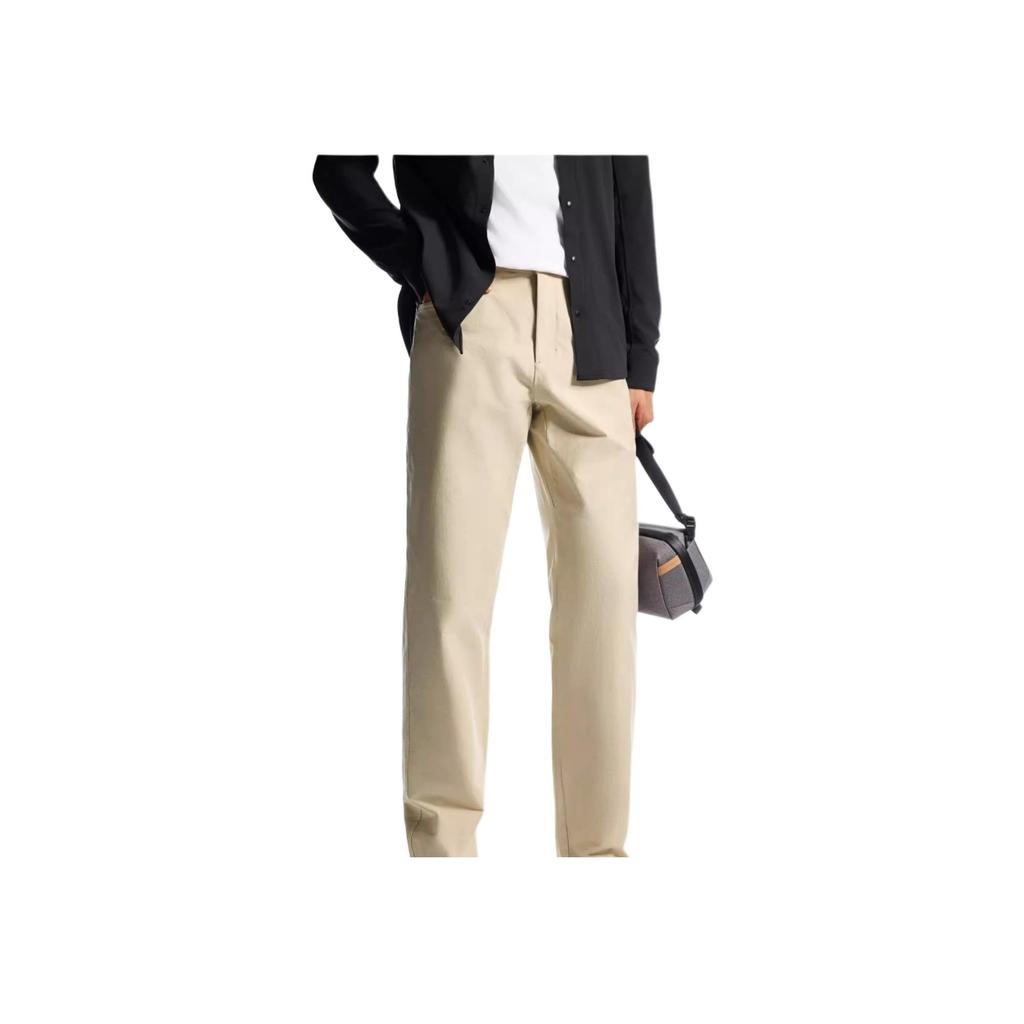 Anta Comfortable Slim Fit Versatile Sports Long Pants Men Bottoms Basic-Black 152517505-3