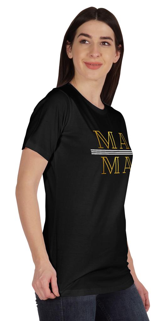 Inkmeso Mama Graphic Tshirt Short Sleeve Women Cotton Tee Casual Blouse