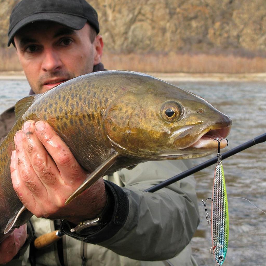 Fishing Lure 5pcs Sinking pencil lure with storage box Bass Fishing Tackle Saltwater Fish Bait Trolling Lure Fishing Accessory