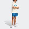 Adidas Originals Trefoil Blue Version Sequin Embellished Athletic Straight Shorts Men Shorts IA2478