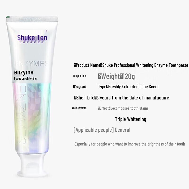 Shuke Fresh Lime Enzyme Toothpaste