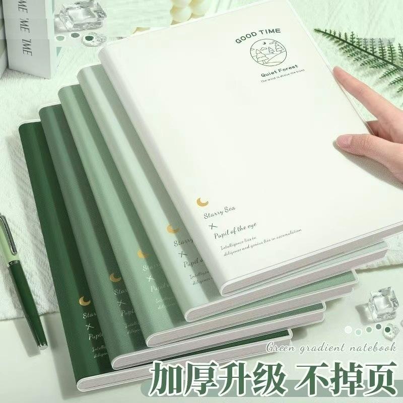Thick Glue Cover Lined Notebook A5 B5 For Students