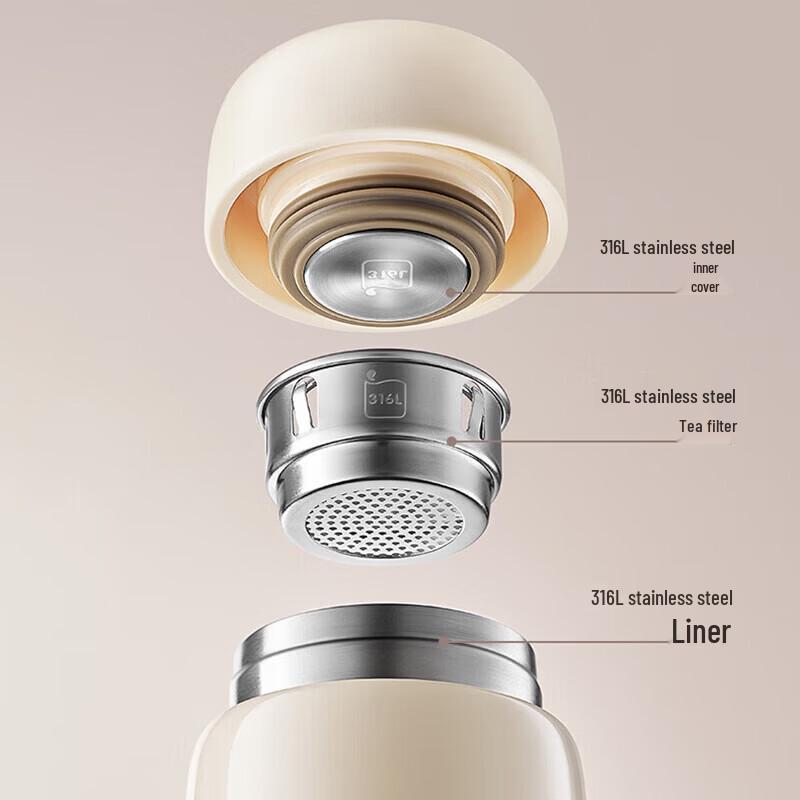 SUPOR KCV45DB10 Stainless Steel Insulated Water Bottle