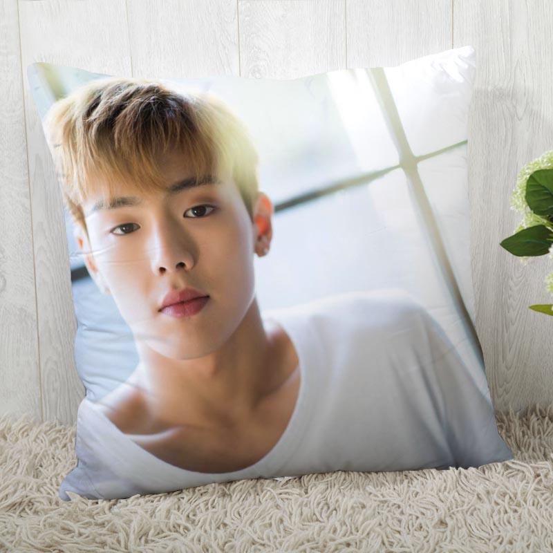 Monsta X Shownu Pillow Cover Customize Pillowcase Modern Home Decorative Pillow Case For Living Room