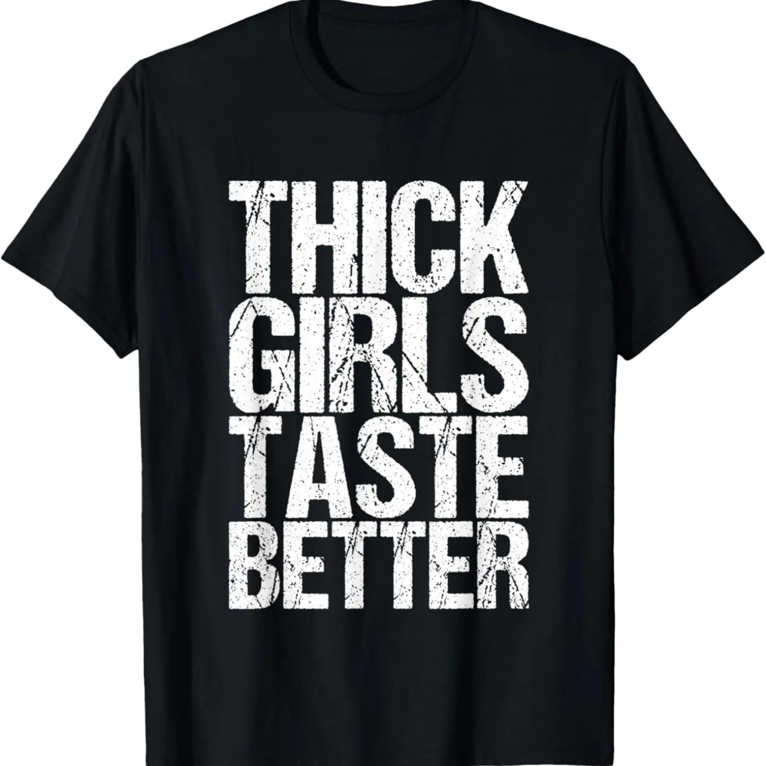 

Funny Shirts For Women With Sayings Thick Girls T-Shirt XXXXXL чорний