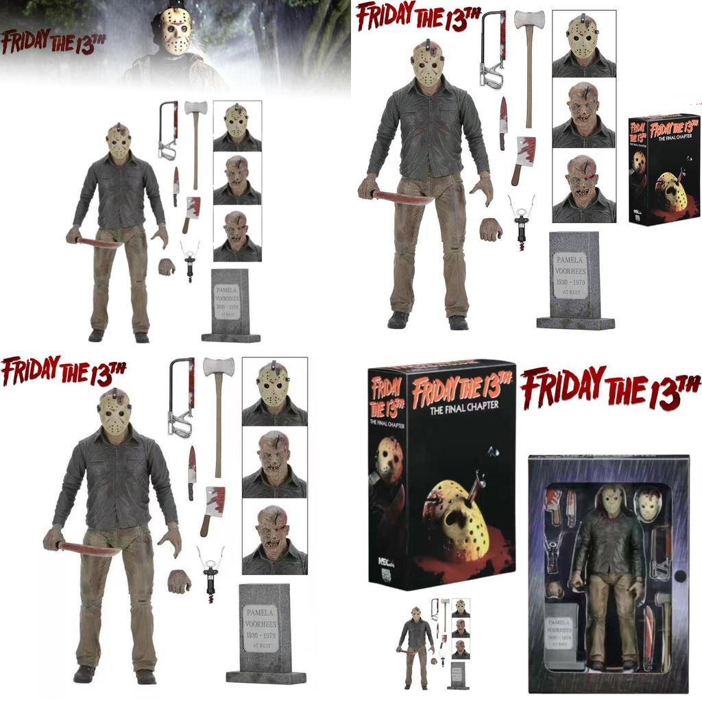 Black Friday Horror Street Freddy Jason Action Figure Model Toy