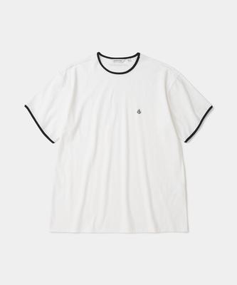 UNIFORM BRIDGE Slub Ringer S/S T-Shirt Off White