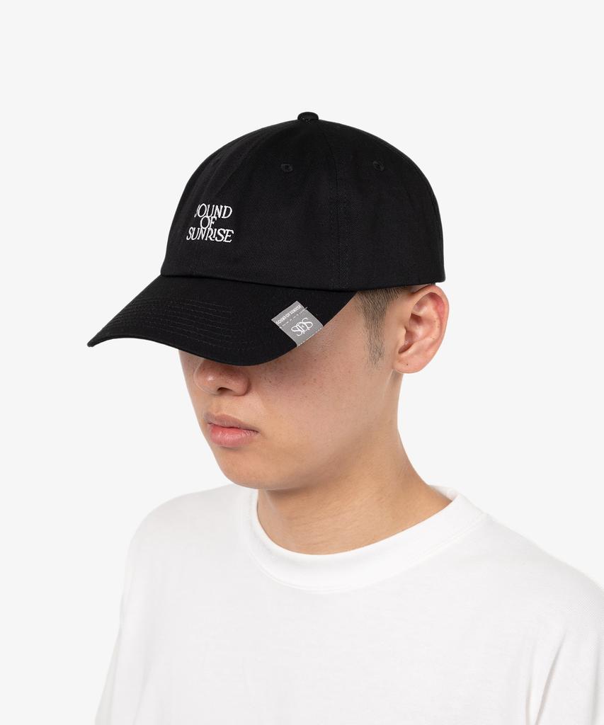 Saundeuobeuseonlaijeu Cotton Twill Cap Black