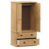 VIGO Wardrobe 90 x 55 x 170 cm Solid Pine Wood
