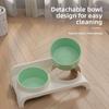 Non-Slip Elevated Pet Feeder Bowl 15 ° Slant Pet Water Feeder Container  Dog Accessories