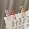 10-20pcs Multi-Purpose Metal Clips Colorful PVC-Coated Clothespins Food Snack Seal Sealing Storage Clamp Household Supplies