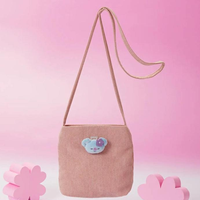 BT21 Spring Days Corduroy Mini Cross Bag